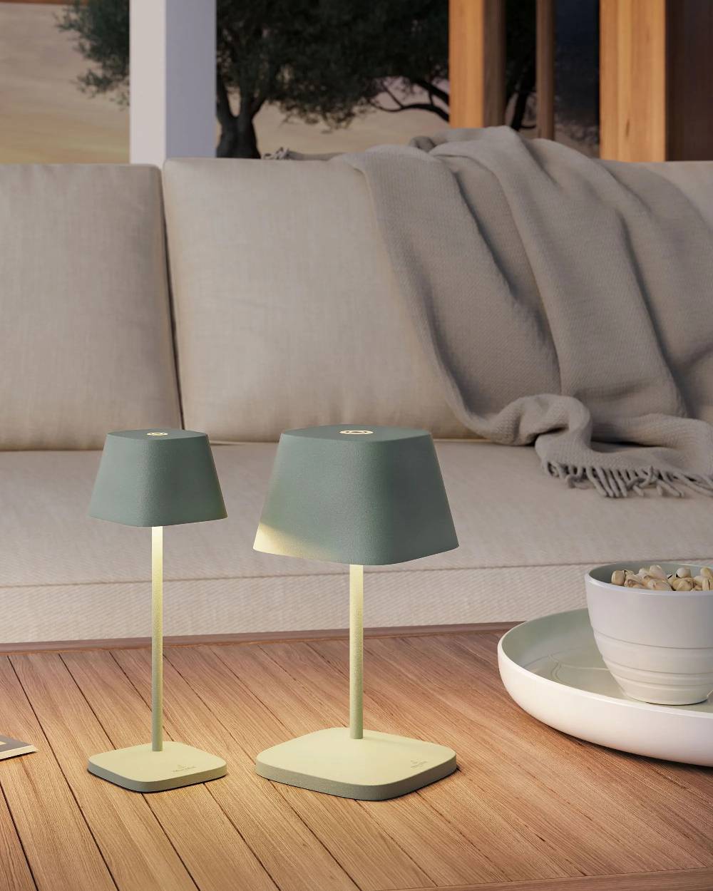 Sompex NEAPEL MICRO - Olivgrün, Outdoorleuchte Online Shopping
