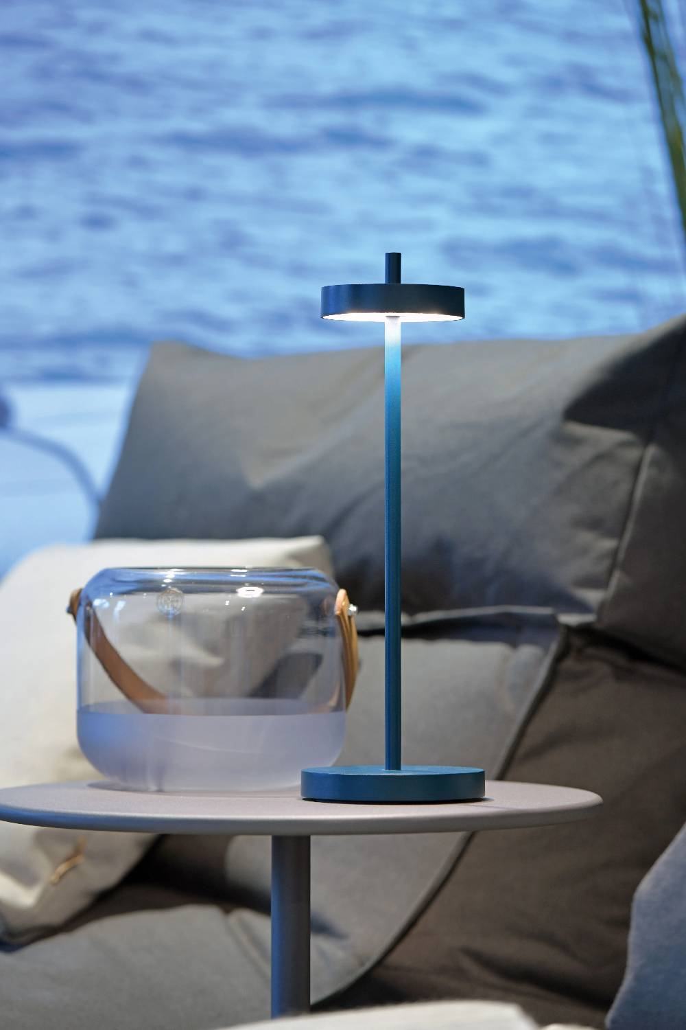 Sompex ESSENCE - Outdoorleuchte, Ozeanblau Heißer Verkauf