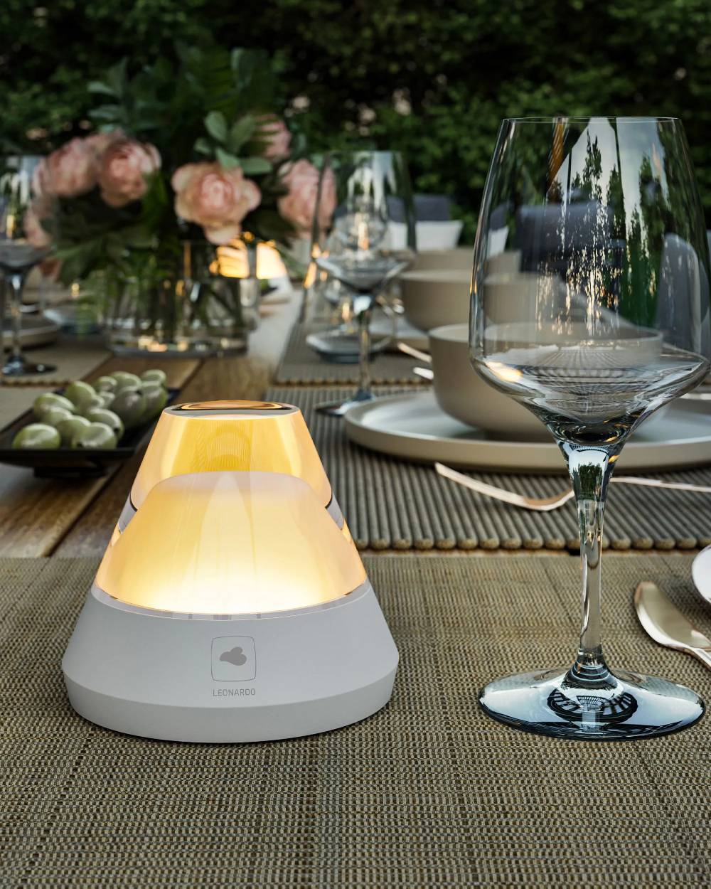 Sompex SALERNO - Weiss RGB-Akkutischleuchte Verkauf