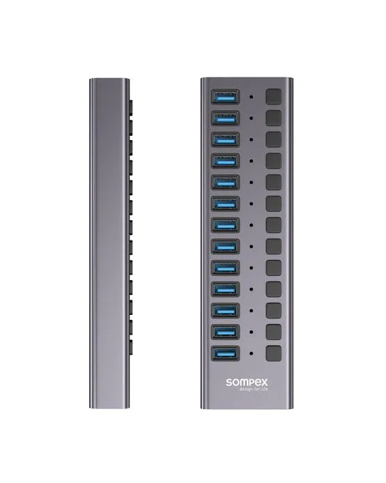 Sompex USB POWER HUB 13 PORTS EU Begrenztes Angebot