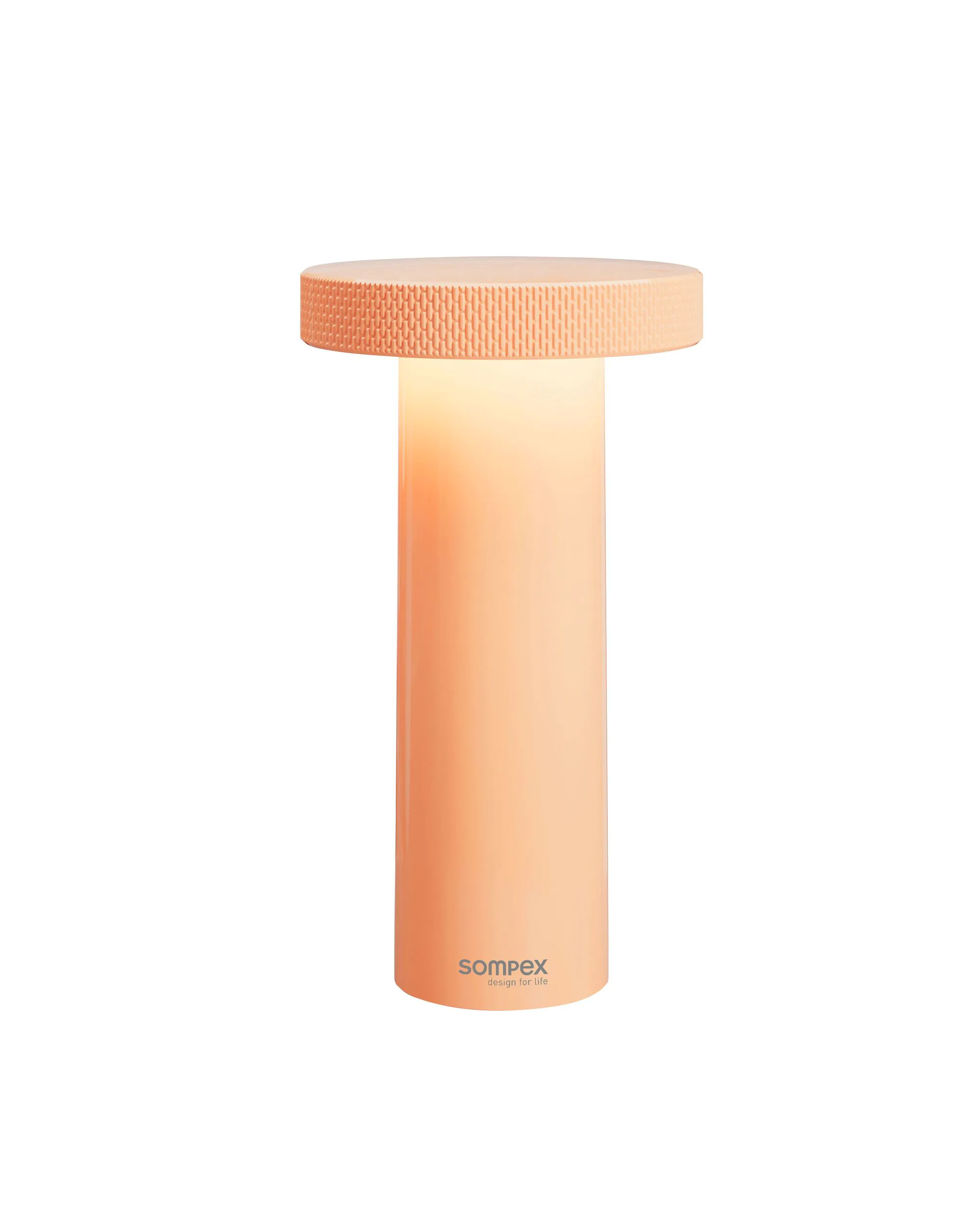 Sompex VOLUME - Apricot, Akku-Tischleuchte