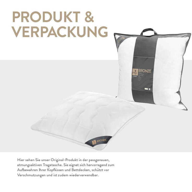 Spessarttraum Faserkissen Spessarttraum Bronze, hochwertige Faserkugeln 100 % Polyester Günstiger Verkauf